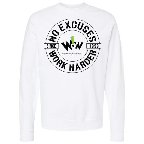 NO EXCUSES - CREWNECK SWEATSHIRT - $QG67V2$ Thumbnail